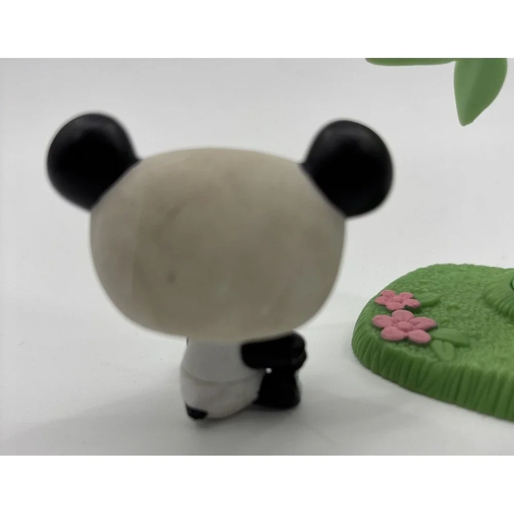 LPS Littlest Pet Shop Retired Pandas with Bamboo Tree‎ Two #90 All Included
